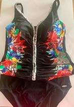 Subflair tankini 44D bbh slip 44 zwart print, Overige typen, Verzenden, Zwart, Zo goed als nieuw