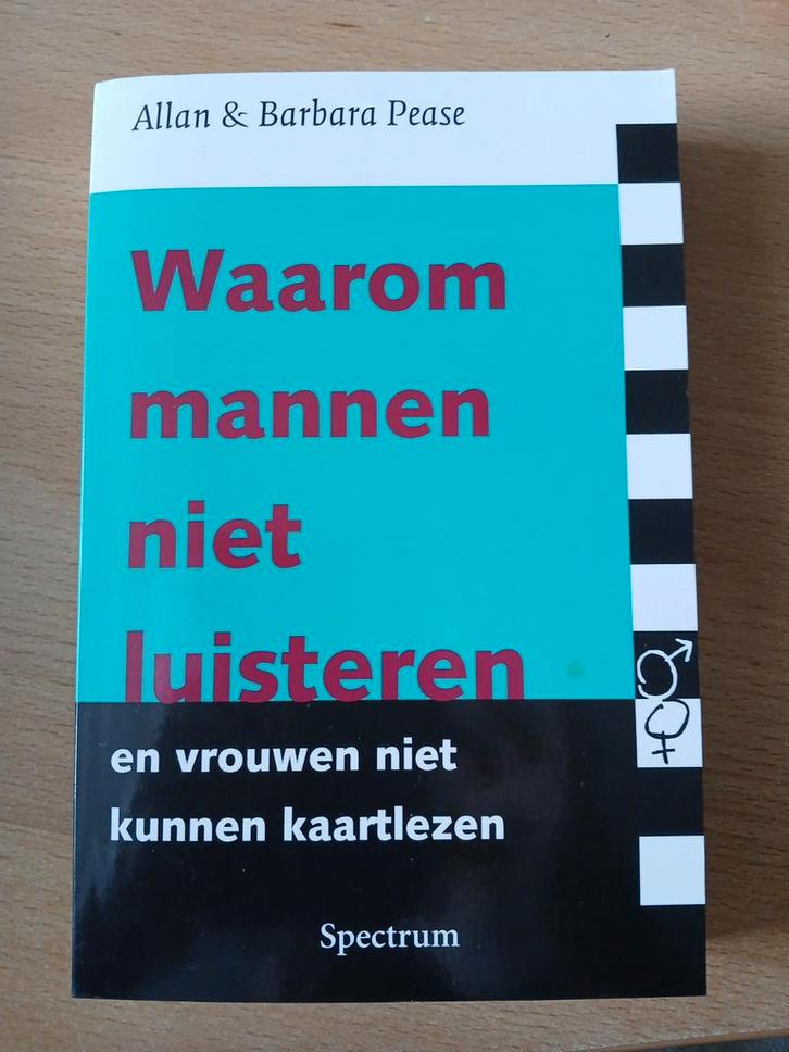 Waarom Mannen Niet Luisteren - Pease, Boeken, Psychologie, Zo goed als nieuw, Sociale psychologie, Ophalen of Verzenden