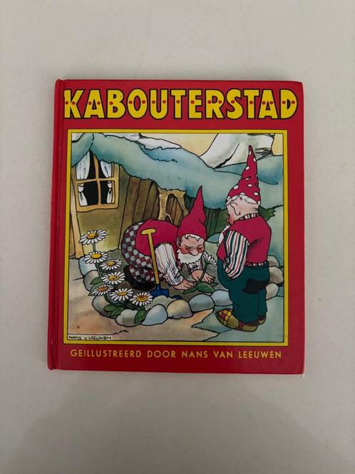 Kabouterstad boekje nans van leeuwen illustrator muizenboek!, Boeken, Kinderboeken | Kleuters, Zo goed als nieuw, Fictie algemeen