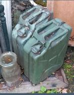2 Leger Jerrycans 20 Liter - Militaria, Ophalen of Verzenden, Overige soorten, Overige gebieden, Overige typen