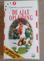 VIDEOBAND DE AJAX OPLEIDING DEEL 1 ca 1995, Verzenden, Zo goed als nieuw, Ajax, Overige typen