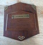 Oude houten krantenhouder, Antiek en Kunst, Ophalen of Verzenden, Onbekend