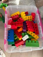 Doos vol grote blokken, Kinderen en Baby's, Speelgoed | Bouwstenen, Ophalen, Zo goed als nieuw
