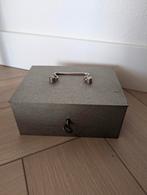 Geldkist, kluisje met twee sleutels, Minder dan 50 cm, 50 tot 100 cm, Ophalen of Verzenden, Zo goed als nieuw