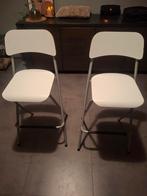2x Ikea Franklin Barstoel, Huis en Inrichting, Stoelen, Ophalen, Wit, Twee