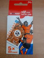 Postzegel boekje 5 voor EK voetbal, Postzegels en Munten, Postzegels | Nederland, Ophalen of Verzenden