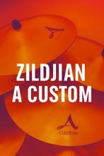 Zildjian A CUSTOM Cymbals vintage/pre-owned 8”-21”, Gebruikt, USA, Drums of Percussie, Ophalen of Verzenden