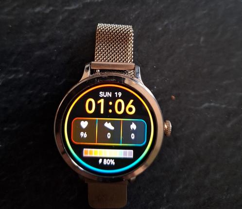 Fit cloud pro, dames smartwatch, Sieraden, Tassen en Uiterlijk, Smartwatches, Zo goed als nieuw, Android, Afstand, Calorieverbanding