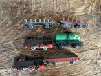2 x Loc ( Marklin ) + 4 x aanhangwagen voor, € 27, Wisselstroom, Locomotief, Ophalen of Verzenden, Zo goed als nieuw