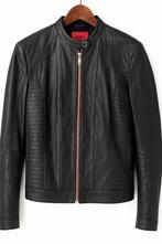 Hugo Boss leren zomerjasje, Kleding | Dames, Zwart, Ophalen of Verzenden, Zo goed als nieuw, Maat 36 (S)