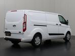 Ford Transit Custom 2.0TDCi 170PK Automaat Lang Business | N, Auto's, Bestelauto's, Automaat, Stof, Gebruikt, Zwart