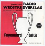 Single- Radio Wedstrijdverslag Feyenoord- Celtic - 1970, Ophalen of Verzenden, Gebruikt, 12 inch, Levenslied of Smartlap