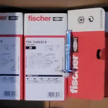 Beton Ankers fischer 12-80/25 Volle Dozen beschikbaar voor biedingen