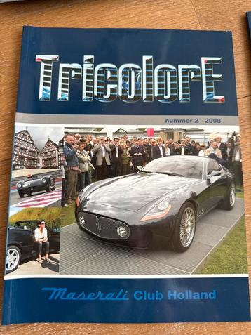 Maserati Club Collectie: Tijdschriften, Kalender, Stickers beschikbaar voor biedingen
