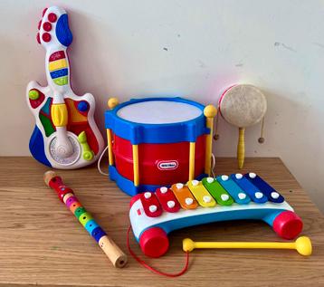 Muzikale complete set - speelgoed instrumenten beschikbaar voor biedingen