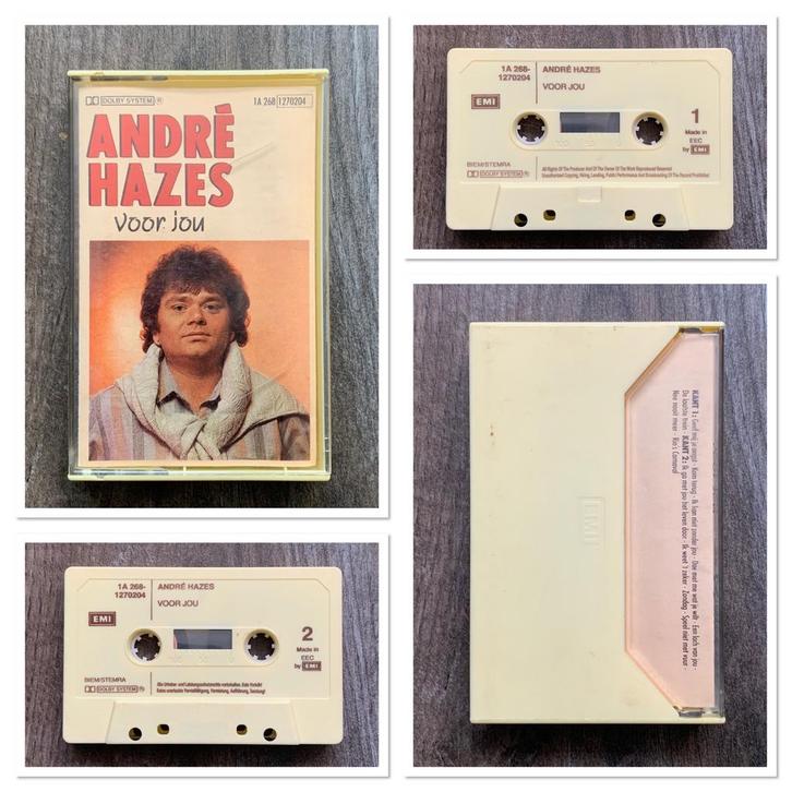 André Hazes: Voor Jou, Cd's en Dvd's, Cassettebandjes, Ophalen of Verzenden