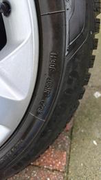 Skoda Octavia II velgen met Goodyear Winterbanden, Ophalen, Gebruikt, 16 inch, Banden en Velgen