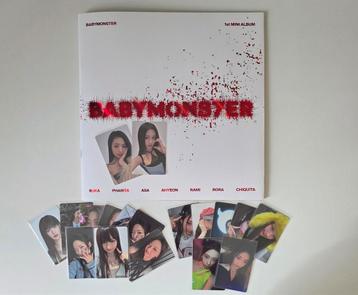 Babymonster 1ste mini album met photocard sets beschikbaar voor biedingen