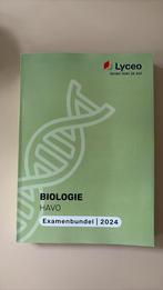 Examenbundel Biologie Havo 2024 van Lyceo, Ophalen of Verzenden, Zo goed als nieuw, HAVO, Biologie