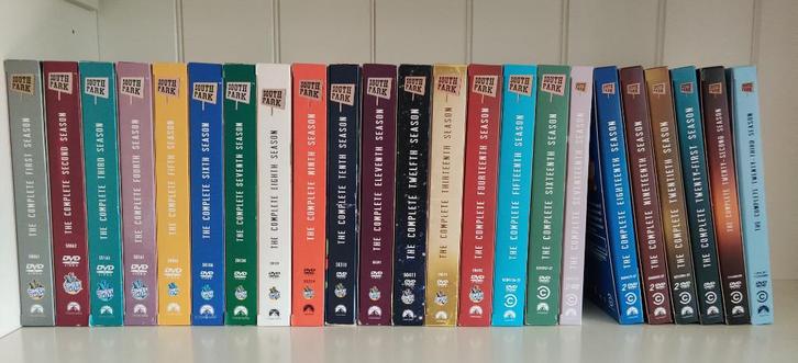 South Park Seizoen 1 tot en met 23, Cd's en Dvd's, Dvd's | Tekenfilms en Animatie, Zo goed als nieuw, Amerikaans, Vanaf 12 jaar