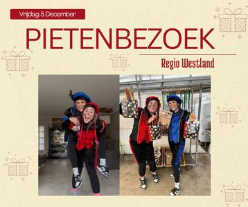 Pieten Huisbezoek Westland 5 December beschikbaar voor biedingen