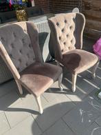 gratis eetkamerstoelen, Huis en Inrichting, Stoelen, Ophalen, Gebruikt, Twee, Bruin