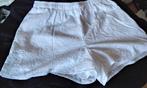 Zomer Korte Broek Dames FB Sister Broderie Katoen M NIEUW, Maat 38/40 (M), Kort, Wit, Nieuw