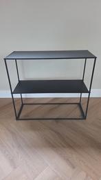 Sidetable zwart, Huis en Inrichting, Ophalen, Gebruikt, 50 tot 100 cm, 25 tot 50 cm