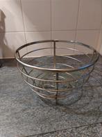 Mooie stalen fruitmand, Overige materialen, Mand, Rond, Ophalen of Verzenden