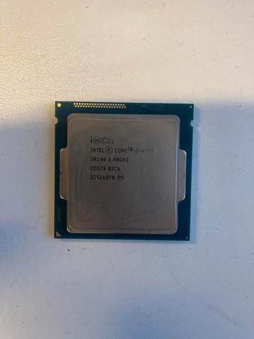 Intel Core i7-4770 socket 1150 met koeler beschikbaar voor biedingen