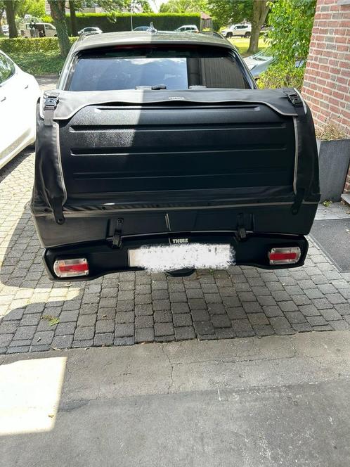 Te huur: Thule backspace met thule velospace 918 fietsdrager, Auto-onderdelen, Trekhaken, Gebruikt, Ophalen
