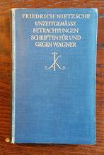 Nietzsche - Unzeitgemässe Betrachtungen, Boeken, Ophalen of Verzenden, Gelezen
