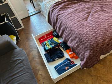 Ikea malm bed + lades + matras - afbeelding 3