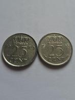 25 cent 1948/1979, Postzegels en Munten, Munten | Nederland, Verzenden, Koningin Juliana, 25 cent, Setje