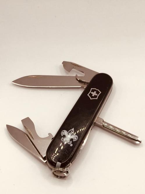 VICTORINOX model Tinker Boy Scouts  Fleur de Lis Swiss Army, Caravans en Kamperen, Kampeergereedschap, Gebruikt, Ophalen of Verzenden