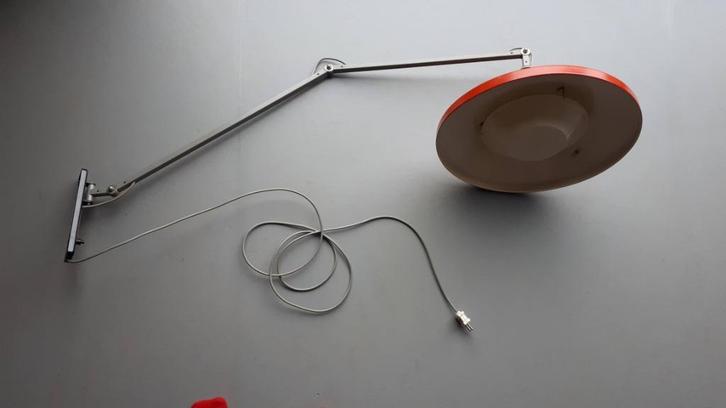 Gispen Panama Wandlamp, Huis en Inrichting, Lampen | Wandlampen, Gebruikt, Kunststof, Metaal, Ophalen of Verzenden