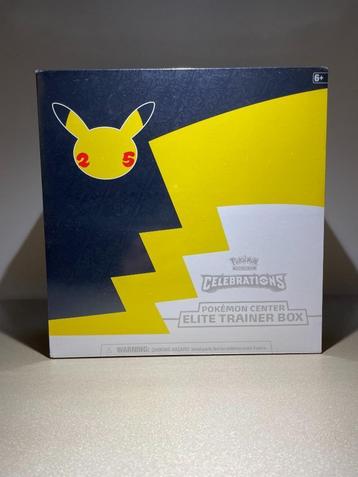 Celebrations Pokemon Center Elite Trainer Box 25th - sealed! beschikbaar voor biedingen