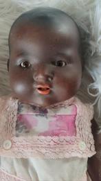 Antieke donkere Armand Marseille pop, Verzamelen, Poppen, Ophalen of Verzenden, Zo goed als nieuw, Pop