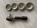 Portafilter 58mm voor Espressomachine, Espresso apparaat, Gemalen koffie, Ophalen of Verzenden, Zo goed als nieuw