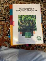Praktijkgericht kwalitatief onderzoek, Boeken, Ophalen, Beta, Zo goed als nieuw, HBO