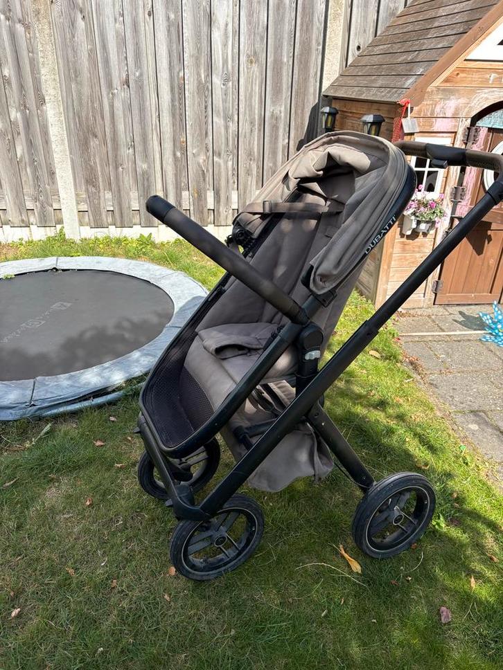 Dubatti Kinderwagen taupe 2018, Kinderen en Baby's, Kinderwagens en Combinaties, Gebruikt, Combiwagen, Overige merken, Met reiswieg