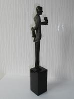 Brons Beeld  van Corry Ammerlaan    ,,,Proost,,,, Ophalen of Verzenden, Zo goed als nieuw, Mens