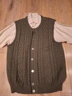Trachten overhemd L vest groen Tiroler oktoberfeest, Kleding | Heren, Carnavalskleding en Feestkleding, Ophalen, Gedragen, Maat 52/54 (L)