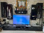 Tv meubel zwart, Ophalen, Gebruikt, 50 tot 75 cm, 200 cm of meer