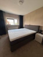 160 bij 200cm boxspring met topper, Huis en Inrichting, Slaapkamer | Bedden, Ophalen, Tweepersoons, Zo goed als nieuw, 200 cm