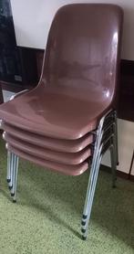 7 vintage Drabbert Minden kuipstoelen., Antiek en Kunst, Ophalen of Verzenden