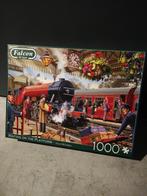 Falcon puzzel Waiting on the platform, 1000 stukjes, Hobby en Vrije tijd, Ophalen of Verzenden, 500 t/m 1500 stukjes, Zo goed als nieuw