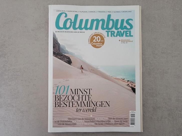 Columbus Travel Magazine nr. 140/141 juli-aug 2025, Boeken, Tijdschriften en Kranten, Gelezen, Overige typen, Ophalen of Verzenden
