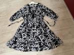 Miss Etam Prachtige Zwart Wit Voile Jurk maat 50 ZGAN, Kleding | Dames, Grote Maten, Verzenden, Zo goed als nieuw, Miss Etam, Jurk
