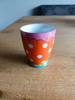 Oilily mokjes oranje, Huis en Inrichting, Keuken | Servies, Ophalen of Verzenden, Zo goed als nieuw, Overige stijlen, Kop(pen) en/of Schotel(s)